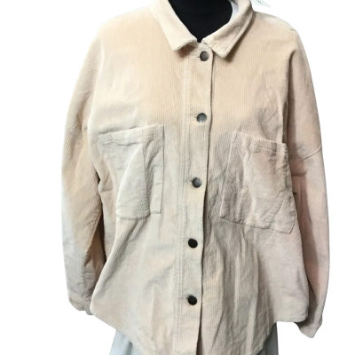 Allabouteve Corduroy Womens  Size 14 Winter Jacket Pink  