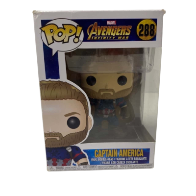 Funko POP! Avengers Infinity War Captain America 288 Figurine