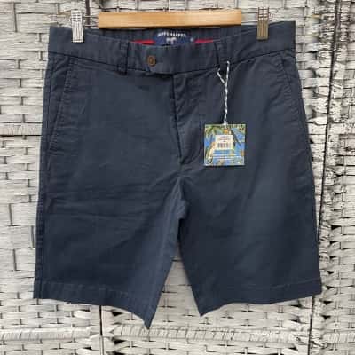 James Harper Mens  Size 30 Tailored Shorts Blue 