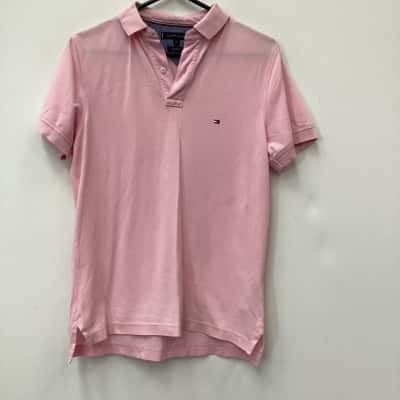 Tommy Hilfiger Mens  Size XS Polo Shirt Pink  