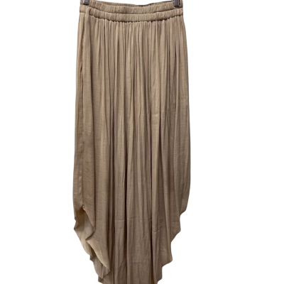 Womens SABA Lillian Midi Skirt Champagne Size 6