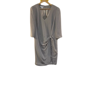 BNWT George Gross  Womens  Size 14 Lace/Crepe Mushroom Dress