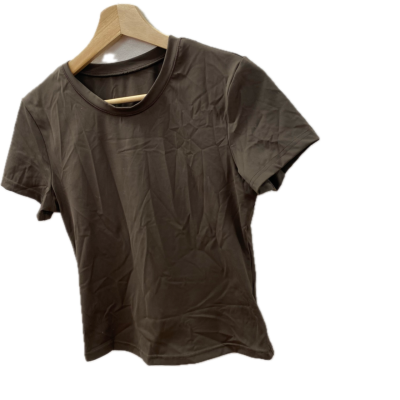 Leelo Womens Size L Brown Top