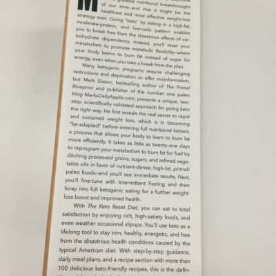 The Keto Reset Diet by Mark Sisson