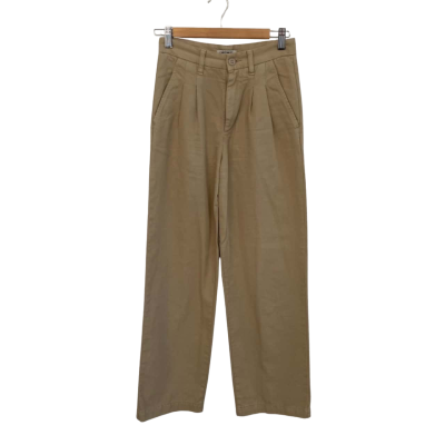 Carhartt Womens  Size 24 / XS Straight Leg Pants Beige / Khaki 