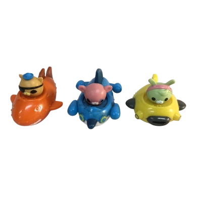 Octonaughts Gup Speeders x 3 as pictured