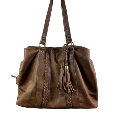 Marikai Womens Soft Tote Bag 3 Compartment 