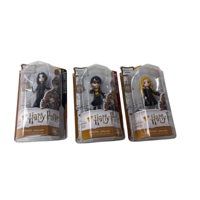 Harry Potter 3 wizarding world mini figures boxed