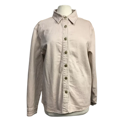 Karen Millen Womens  Size 10 Coloured Denim Button Jacket
