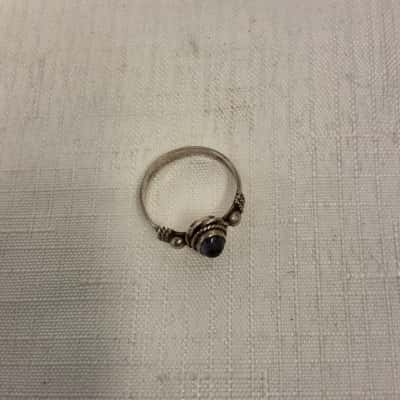 Silver Tone Bohemian style Womens Ring 