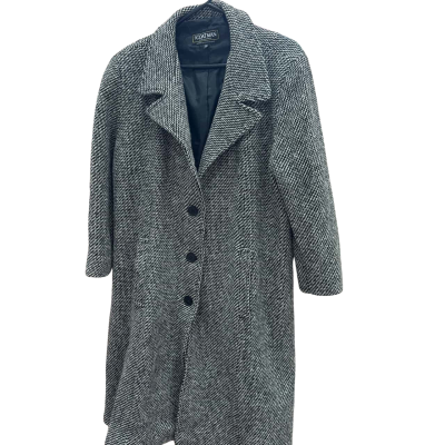 TheCoatman  Cashmere  Size 20 Wool Coat Grey/Black