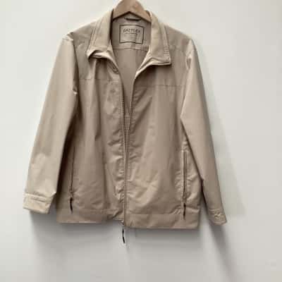  Gazflex Mens  Size M Beige waterproof jacket 