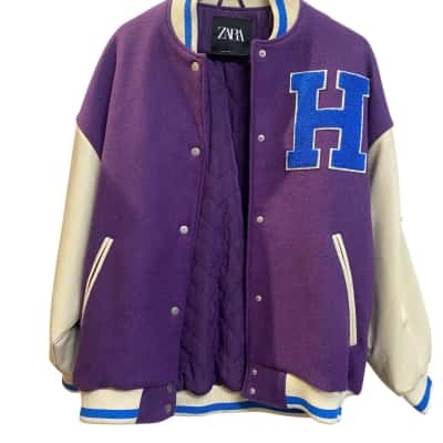 Zara XS varsity style jacket