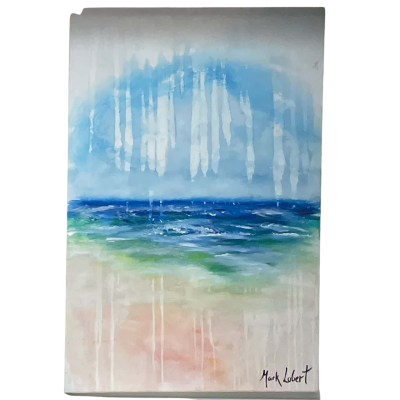 Mark Lobert Canvas Painting 'Seabreeze'