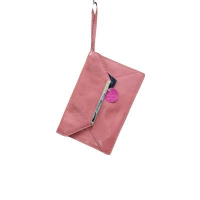 Mimco Womens Clutch Peach 