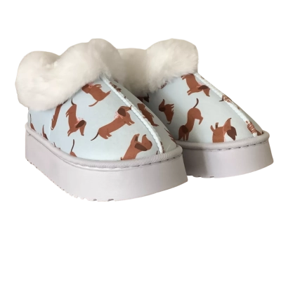 K&Co.  Novelty Platform Slippers.   Size 36-37