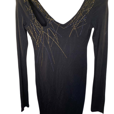  Womens  Dress Size 8 Black  