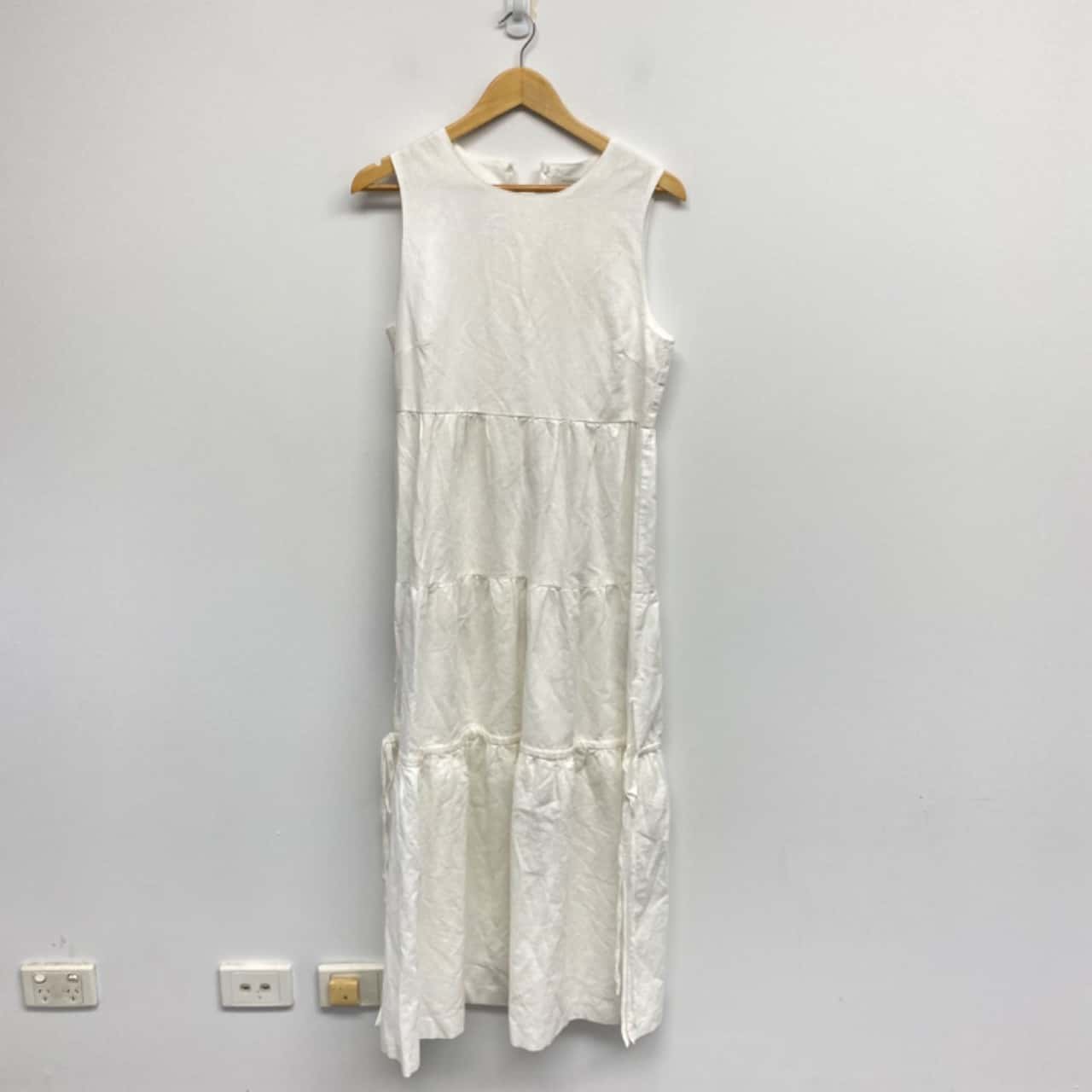 nude lucy white linen dress Nude Lucy