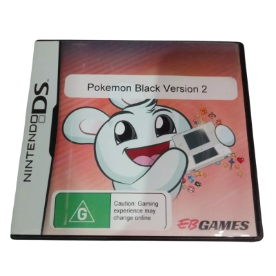 Pokemon Black Version 2 DS Game Cartridge (2012)