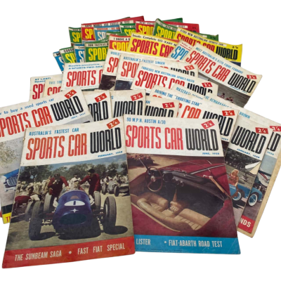 31x 1957-1961 ‘Sports Car World’ Magazines