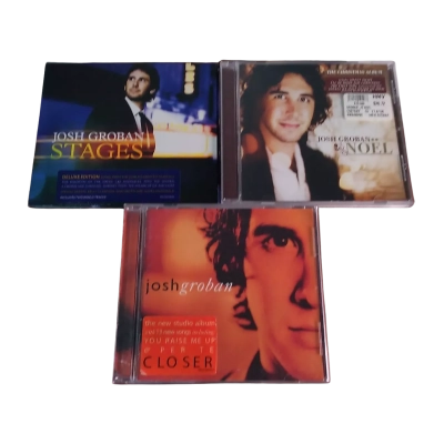 Josh Groban CD Bundles - Stages. Noel. & Closer