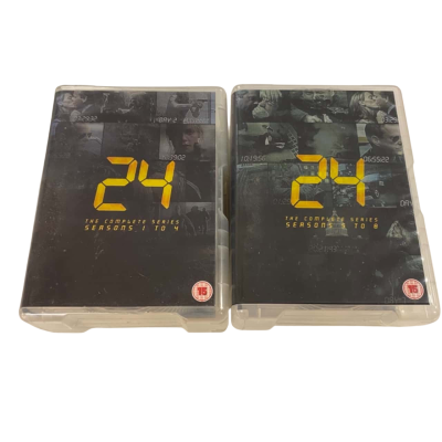 24 The Complete Series 1-4,5-8 DVD Sets