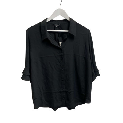 Portmans Womens  Size 16 3/4 Sleeve Top Black  