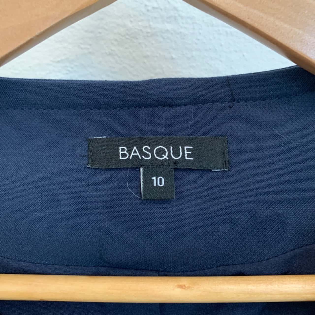 Basque Size 10 Navy Blue Jacket(s) - New Without Tags | Salvos Stores