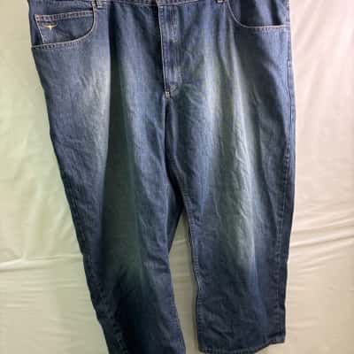 R.M. Williams Mens Size 50 Relaxed Fit Jeans Blue 