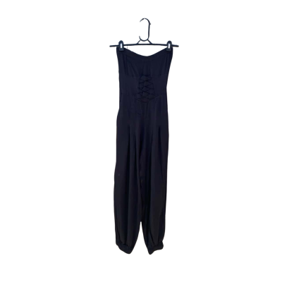 Womens Mister Zimi Size 10 Sleeveless Jumpsuit Black  