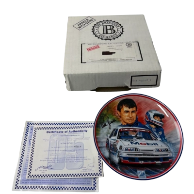 Bradford exchange Peter brock plate with certificate 