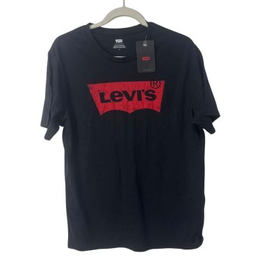 BNWT Levis Mens  Size M Black  t shirt