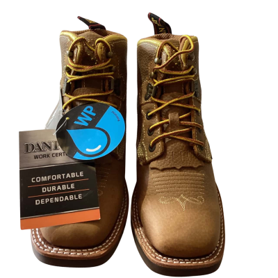 Danpost Work Boots Womens  Size 7.5 Brown 