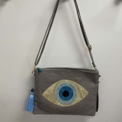  Women’s “The Eye” Clutch / Shoulder Bag 