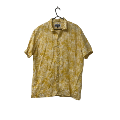 Men’s Gazman  Size XL Short Sleeve Shirt Yellow 