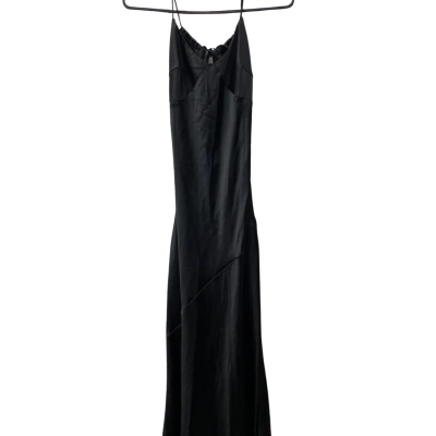  Womens  Size 8 Maxi Dress Black  