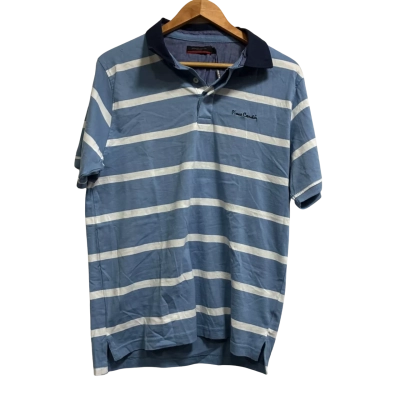 Pierre Cardin, Mens, Size XL, light blue shirt with white stripes