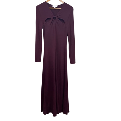 Witchery Womens  Size S Maxi Dress Maroon 