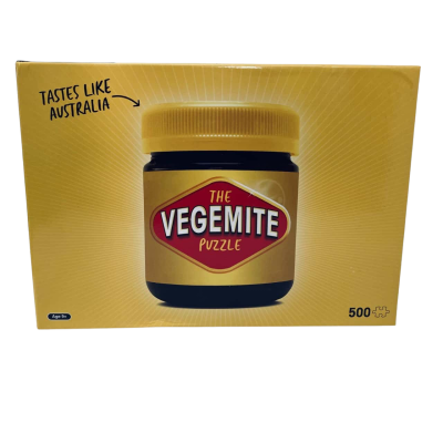 500-Piece “Vegemite” Puzzle – Nostalgic Aussie Collectible / Fun Puzzle