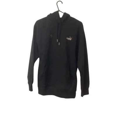 Men’s Puma  Size S Hoodie Black  / Gold / White 