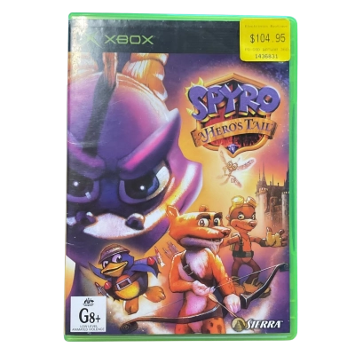 Vintage Spyro A Hero’s Tail Xbox Game
