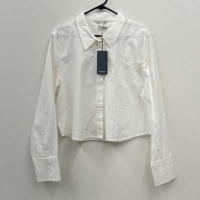 Country Road Cropped Button Up