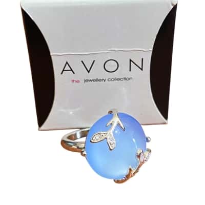 Avon Moonwater ring Sz M 