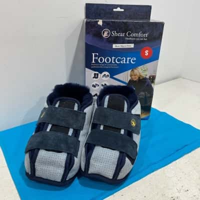 Shear Comfort Medical Sheepskin Boot Slippers Size S