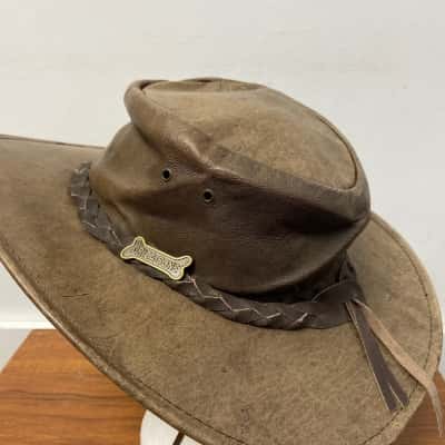 Driza-Bone leather hat 