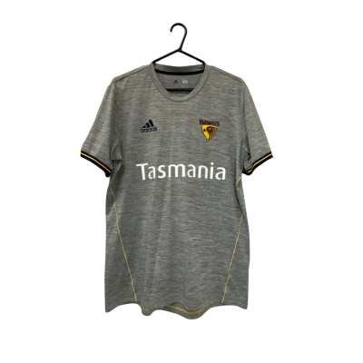 Adidas Hawthorn Hawks Tasmania AFL Onfield Hawthorn FC Charcoal Top size L