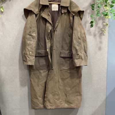 Driza-Bone Driden Mens  Size XL Leather Jacket Brown 