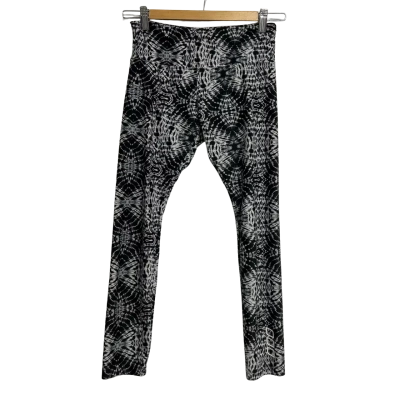 Lorna Jane Womens Size S Black & White Leggings 