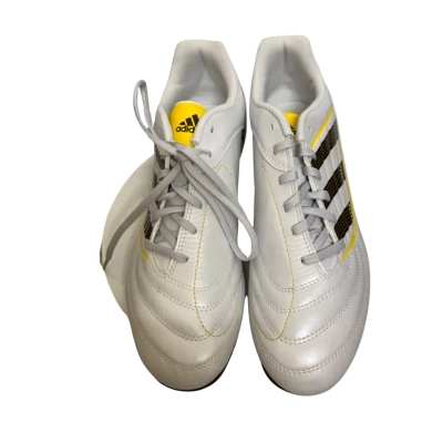 Adidas Womens  Size 8 Trainers Black  / White / Yellow 