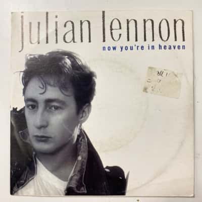 Julian Lennon now you’re in heaven 7” single